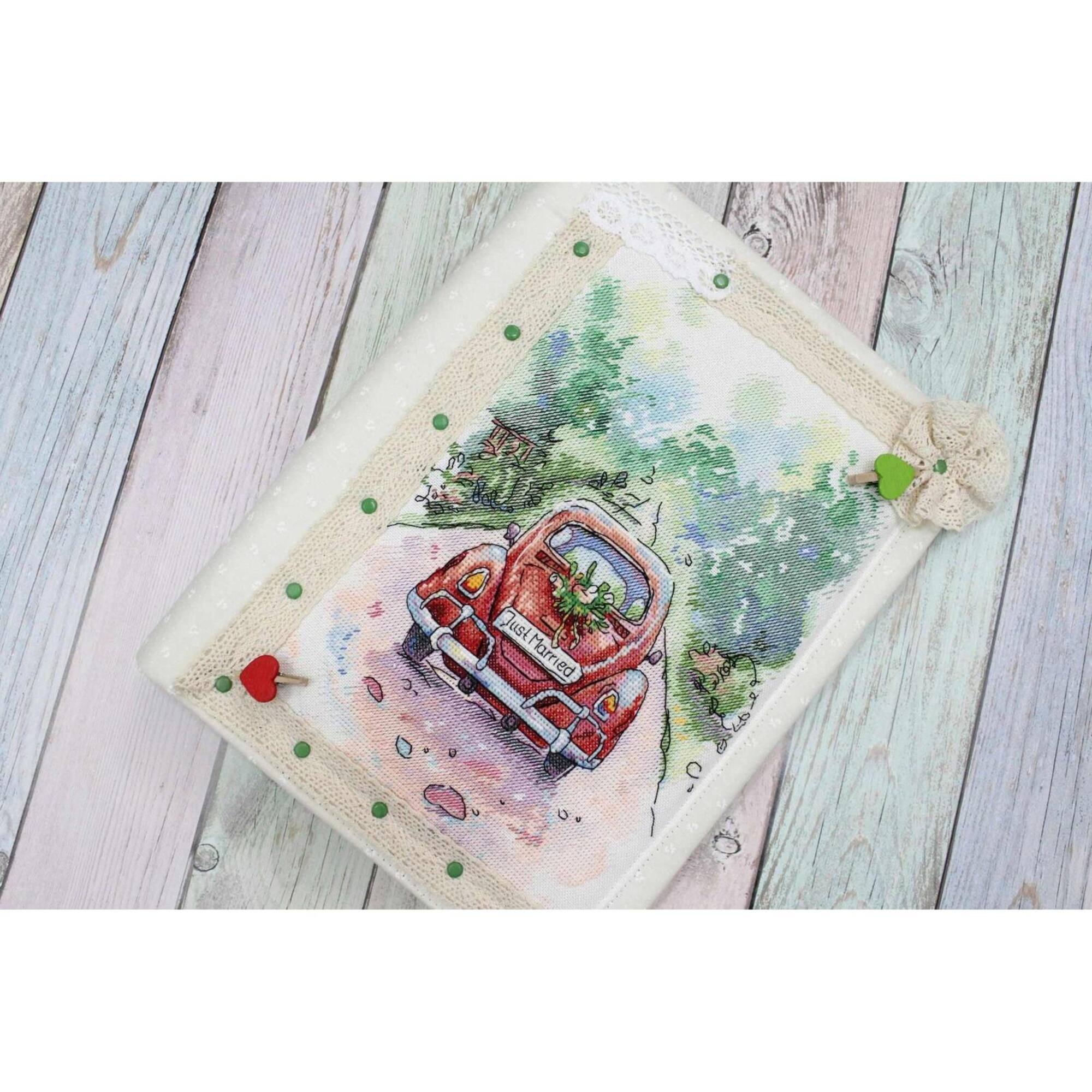 MP Studia Romantic Journey Cross Stitch Kit
